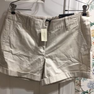 Ann Taylor New with Tags Khaki Shorts
